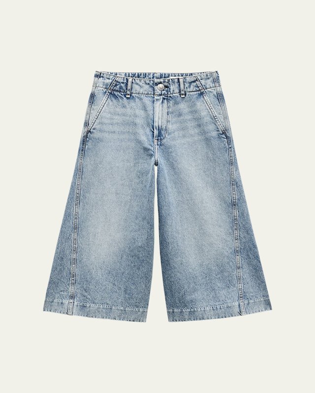 Jamie High-Rise Culotte Jeans